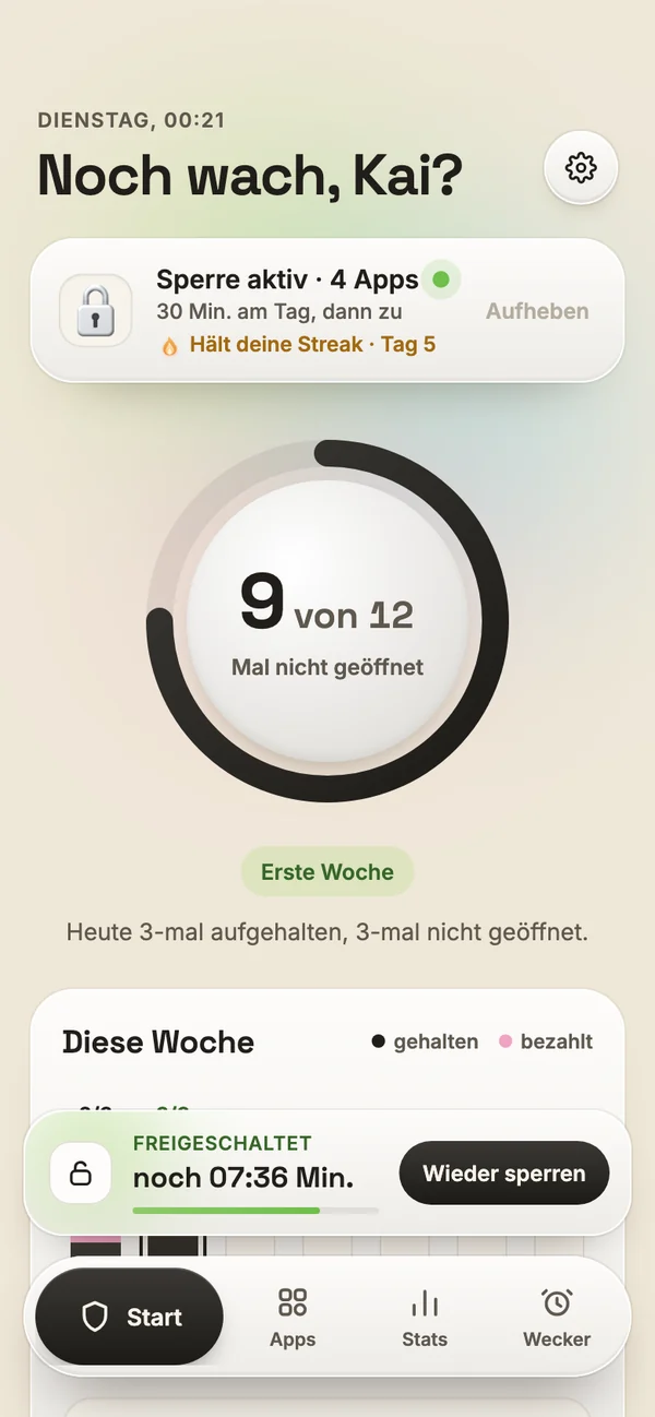 Startseite von Frictio